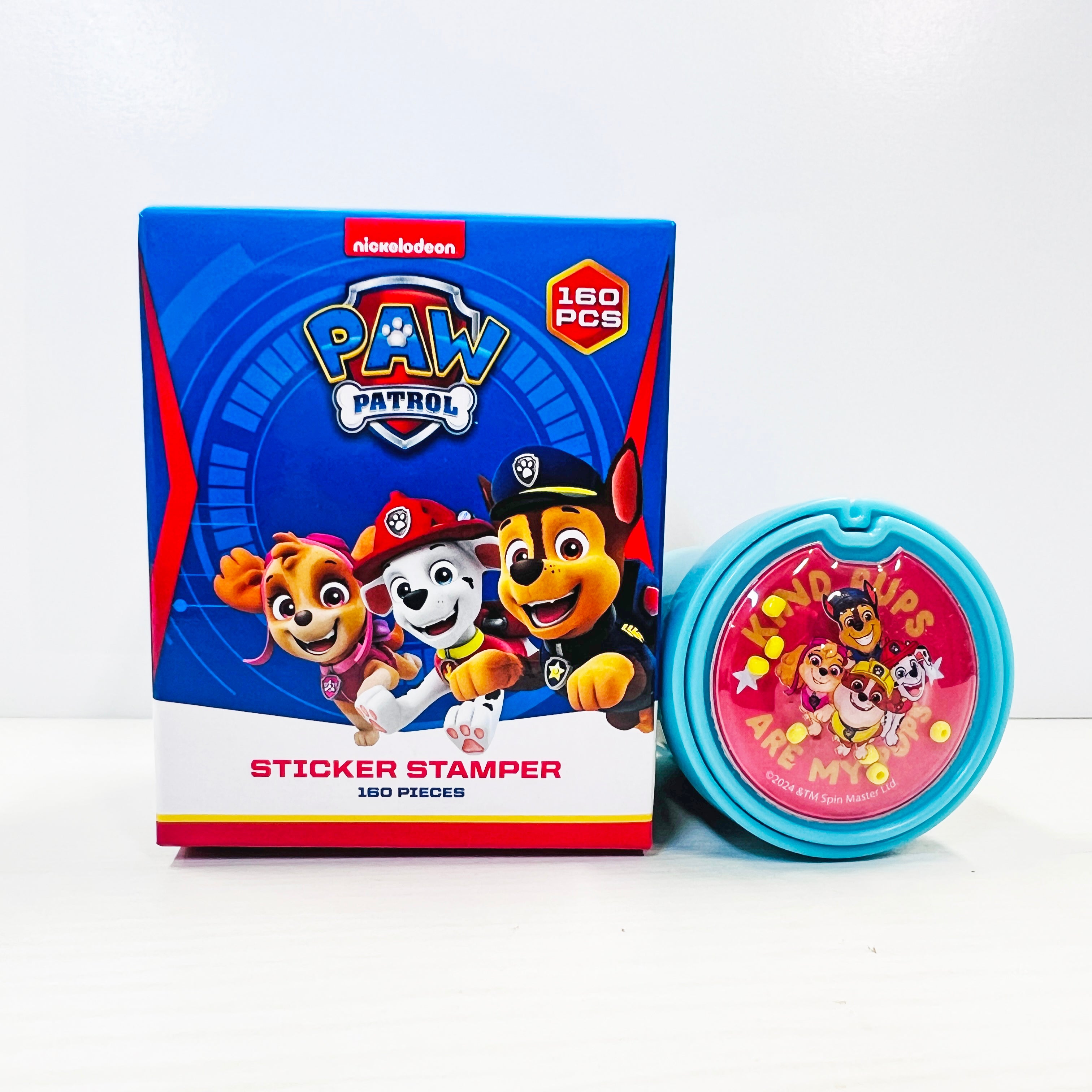 PAW PATROL STICKERS STAMPER SKY BLUE