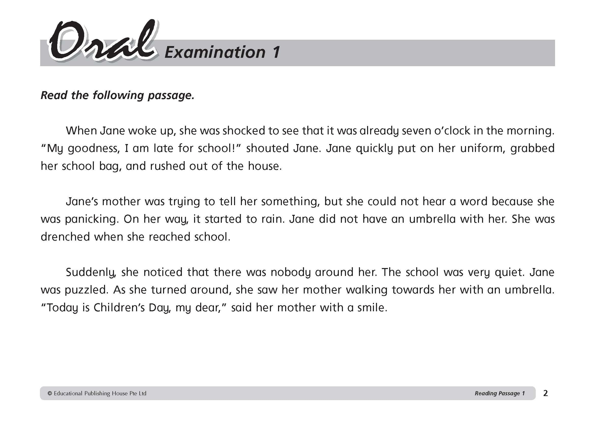 Primary 2 English Oral Booster & Listening Comprehension QR