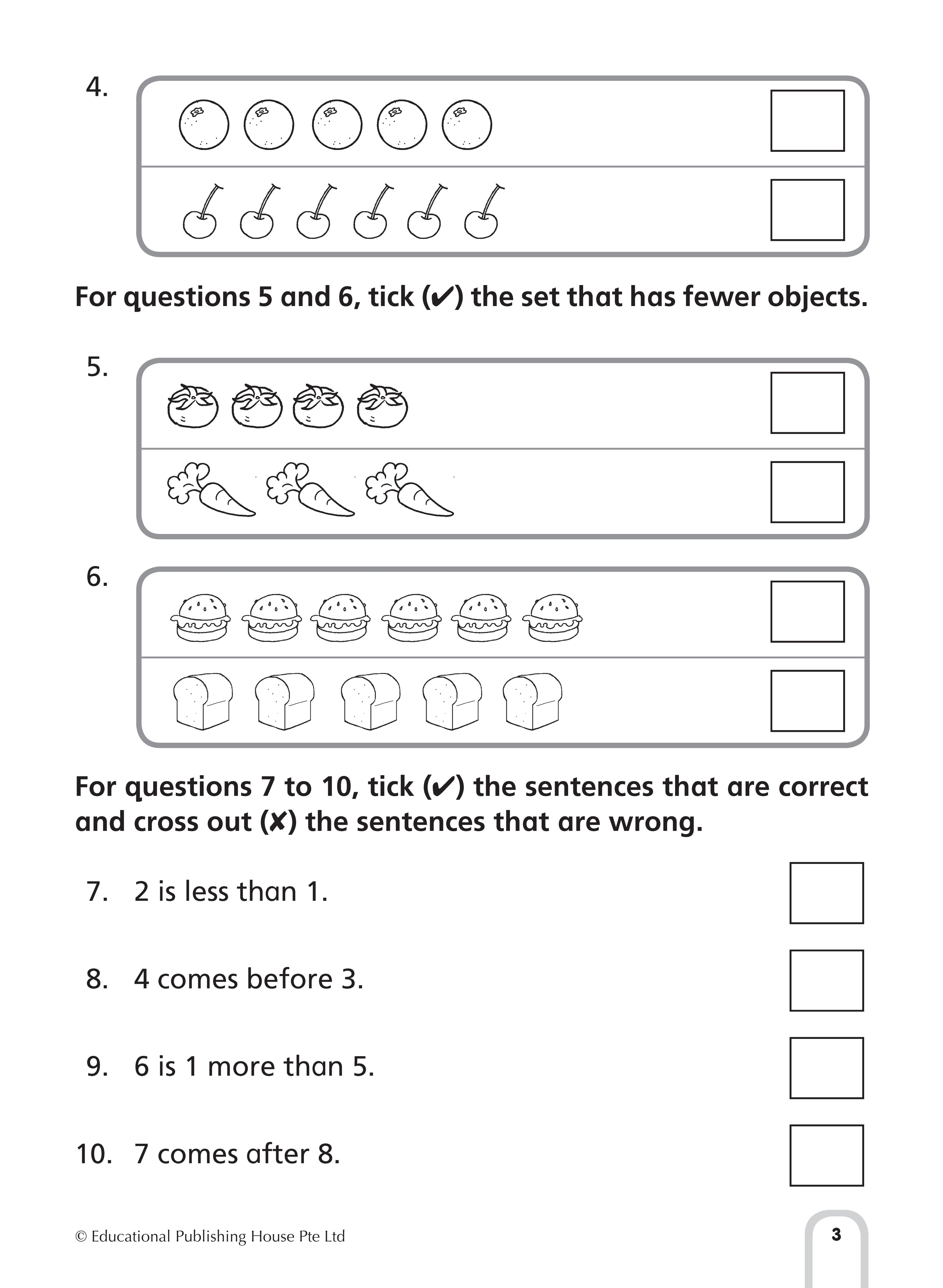 Primary 1 Intensive Maths Drills (3rd Edition)