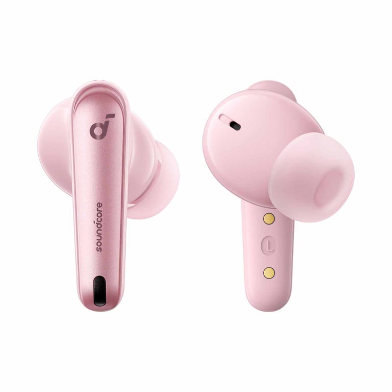 Soundcore Liberty 4 NC Earbuds Pastel Pink