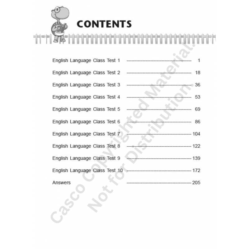 Primary 4 English 10 Class Tests