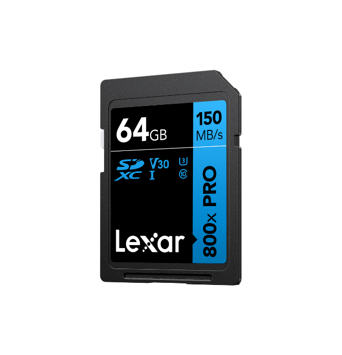 Lexar High-Performance 800x PRO SDXC UHS-I Card 64GB
