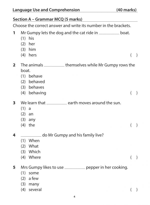 Primary 2 English Practice Papers Second Edition