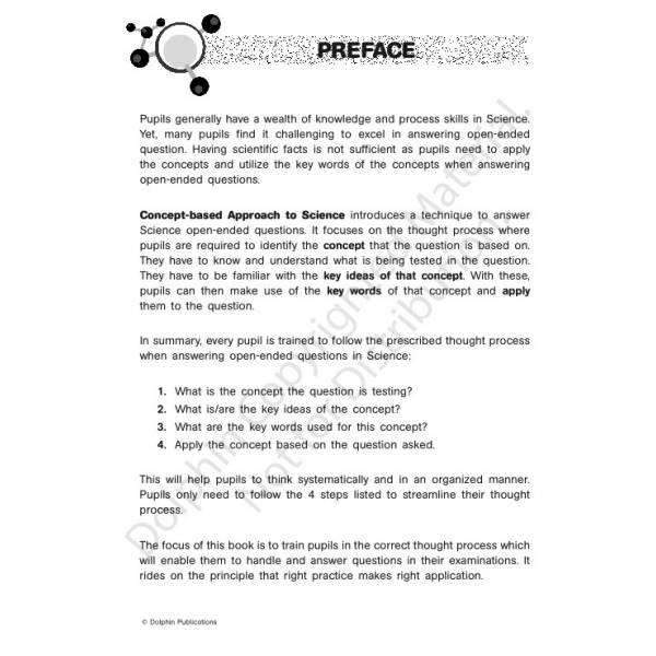 Science Score in Open-Ended Questions Primary 6