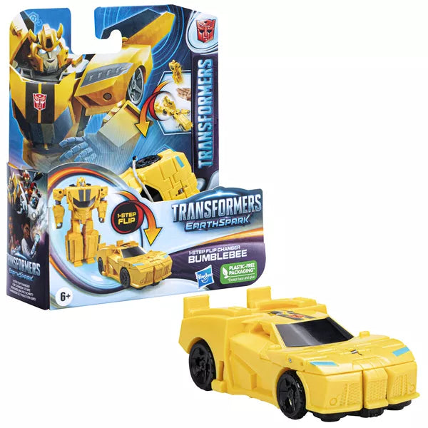 HASBRO TRANSFORMERS EARTHSPARK 1 STEP FLIP ASSORTED