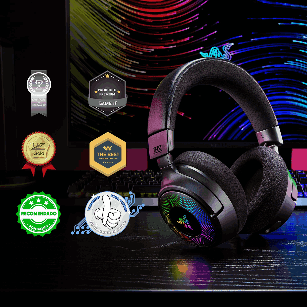 Razer Kraken V4 Wireless Gaming Headset
