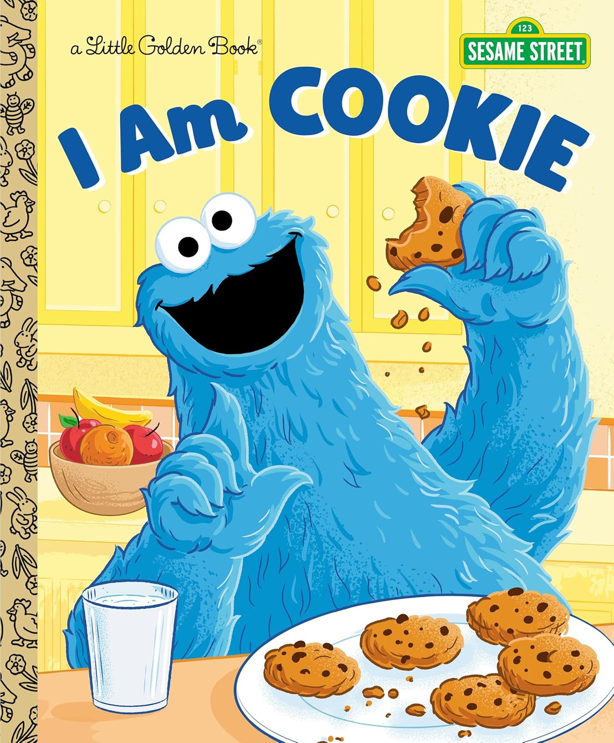 I Am Cookie (Sesame Street) (Little Golden Book) Hardcover
