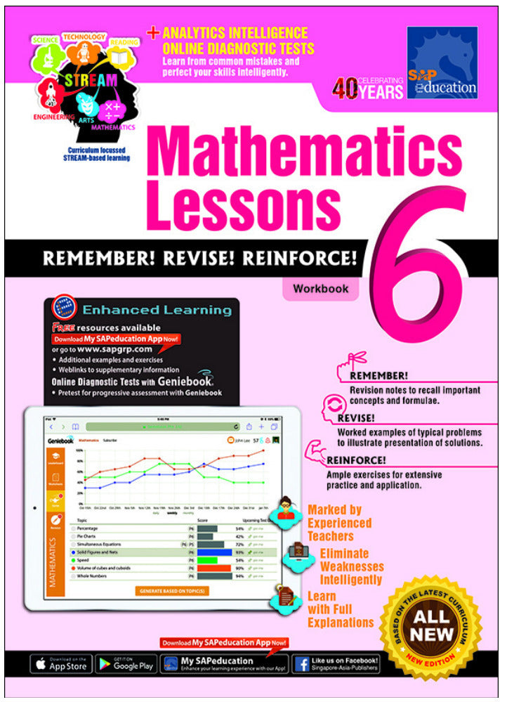 Mathematics Lessons Workbook 6
