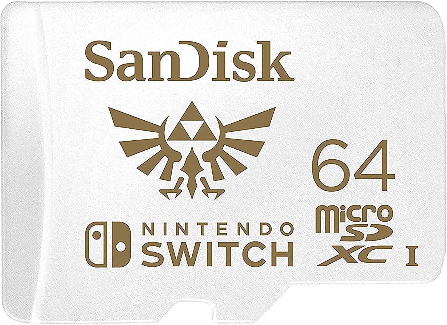 SanDisk SDSQXAT-064G-GN3ZN Nintendo Cobranded microSDXC Class 10 UHS-I Memory Card, 64GB