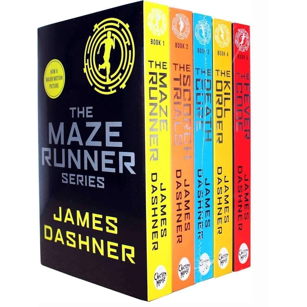 Maze Runner Series James Dashner 5 Books Collection Set Pack (Paperback)