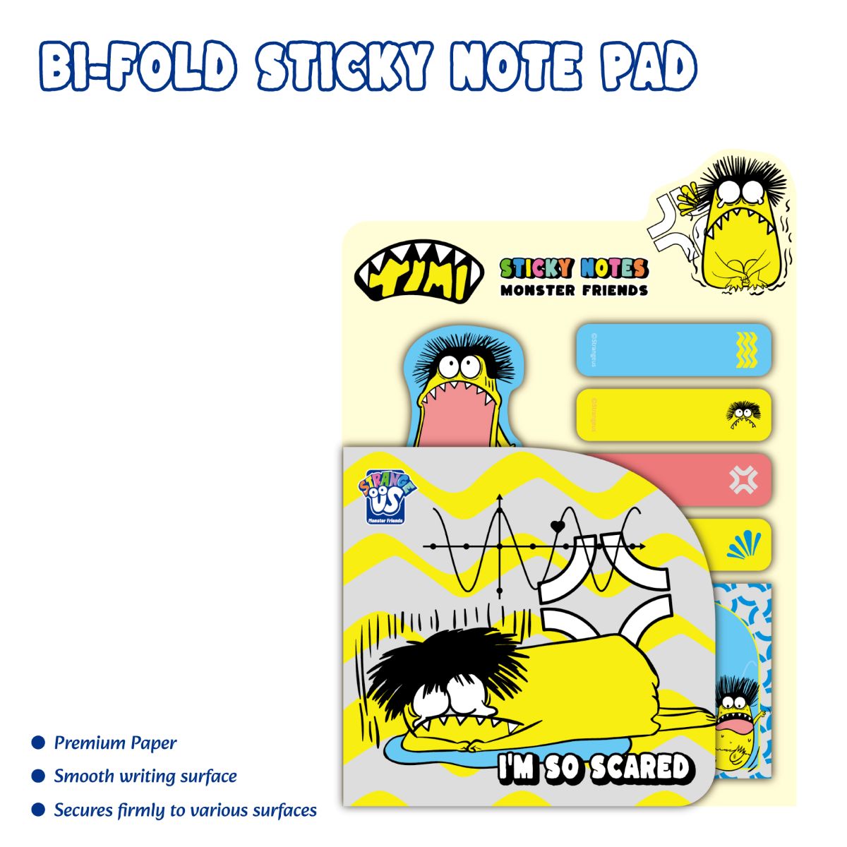 Strange Us 2-Fold Sticky Note