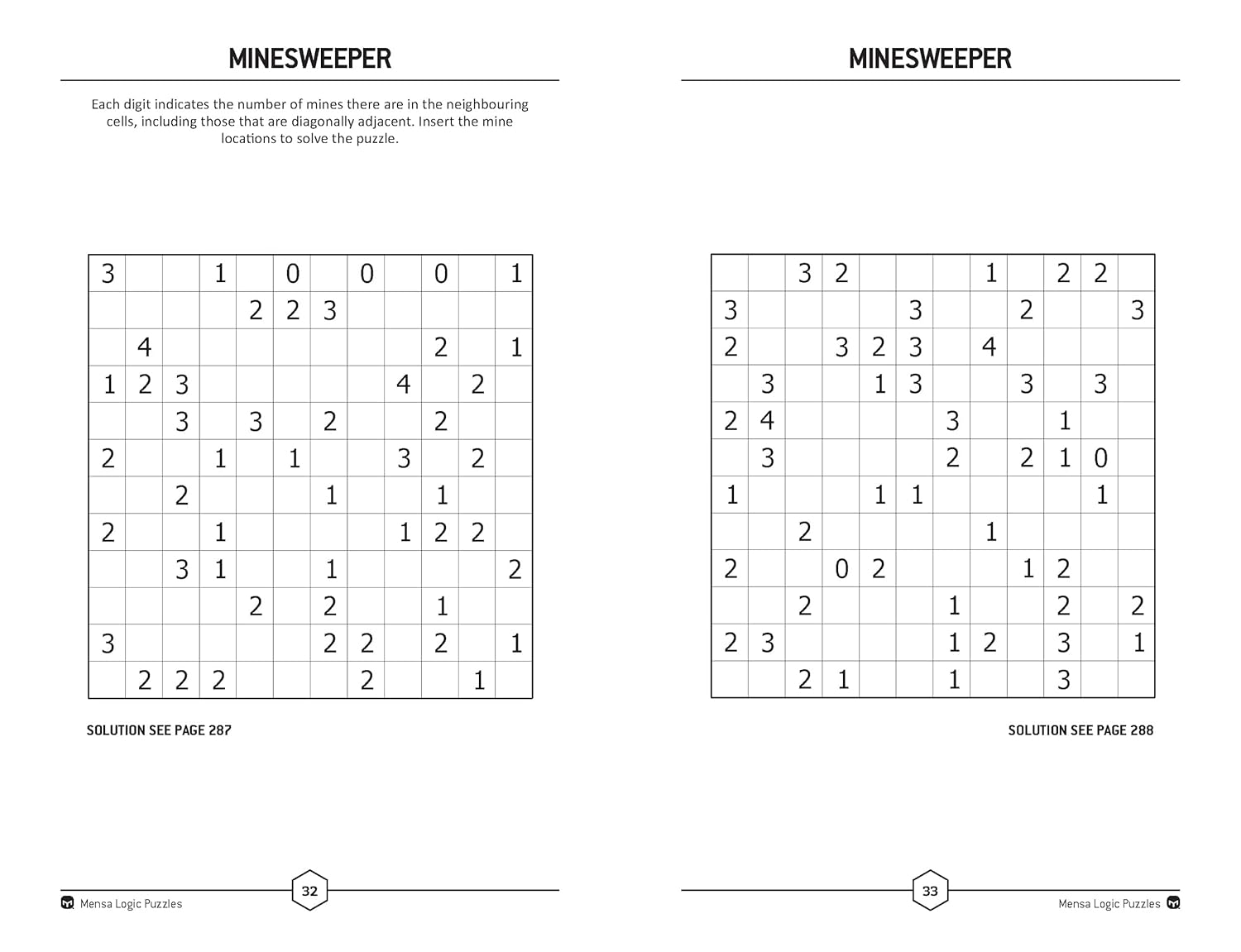 Mensa Logic Puzzles: More than 150 Brainteasers To Test Your Powers Of Deduction (Paperback)