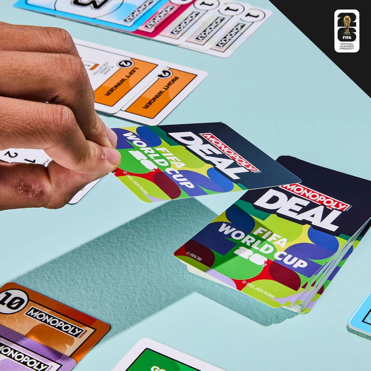 HASBRO MONOPOLY DEAL FIFA WORLD CUP 2026 EDITION CARD GAME