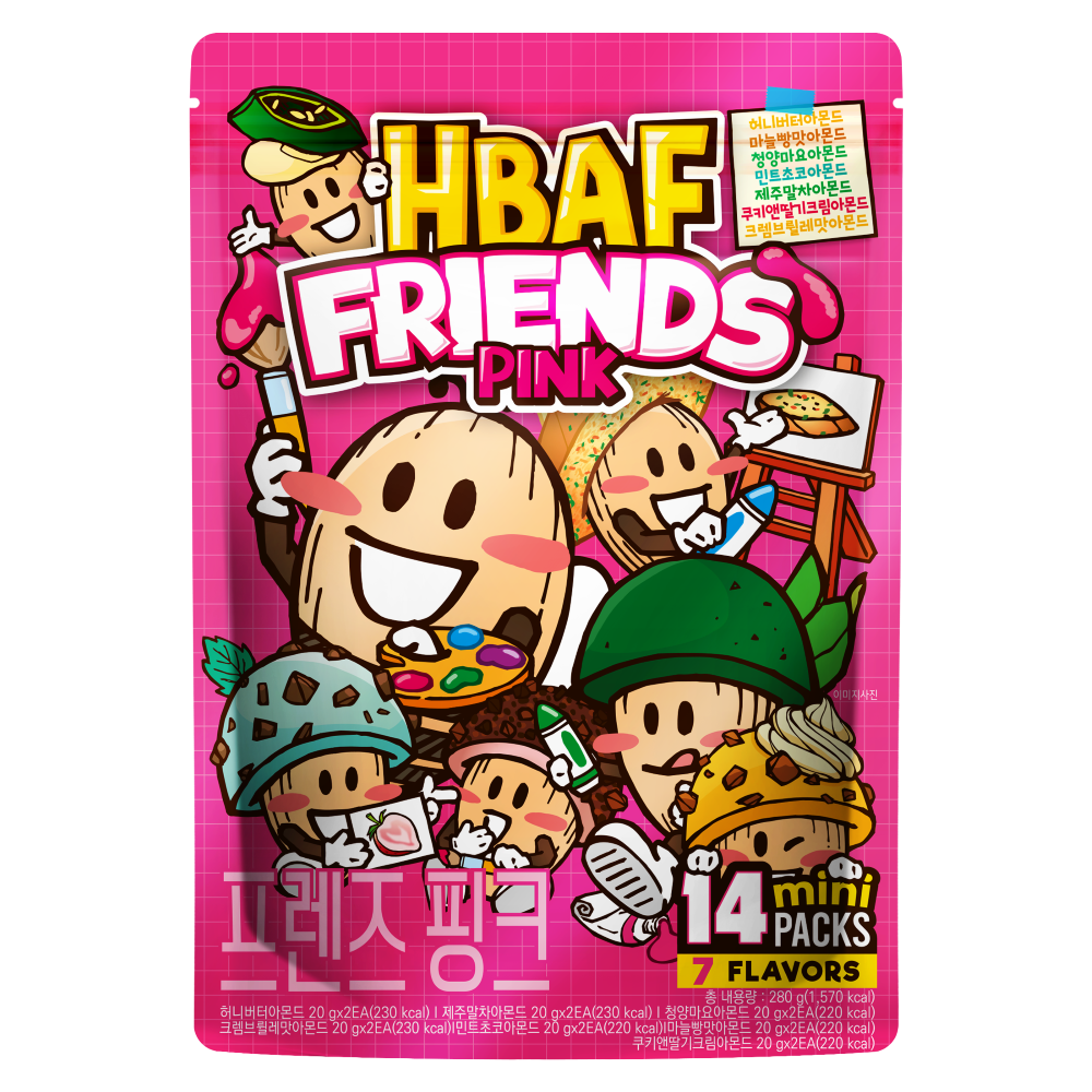 HBAF Friends Pink Party Pack 280g