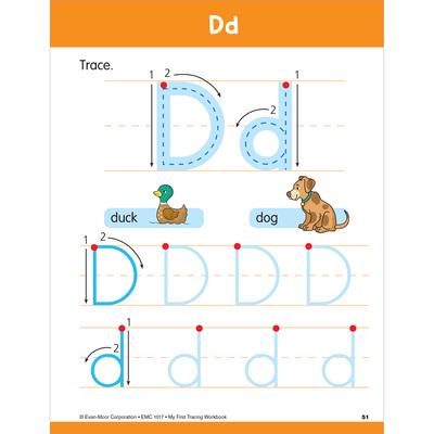 My First Tracing Workbook, Ages 3 - 5