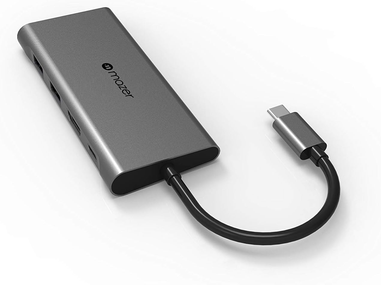 MAZER M-UC2MULTI3001-GY USB Type-C HDMI & USB 3.0 with Power Delivery