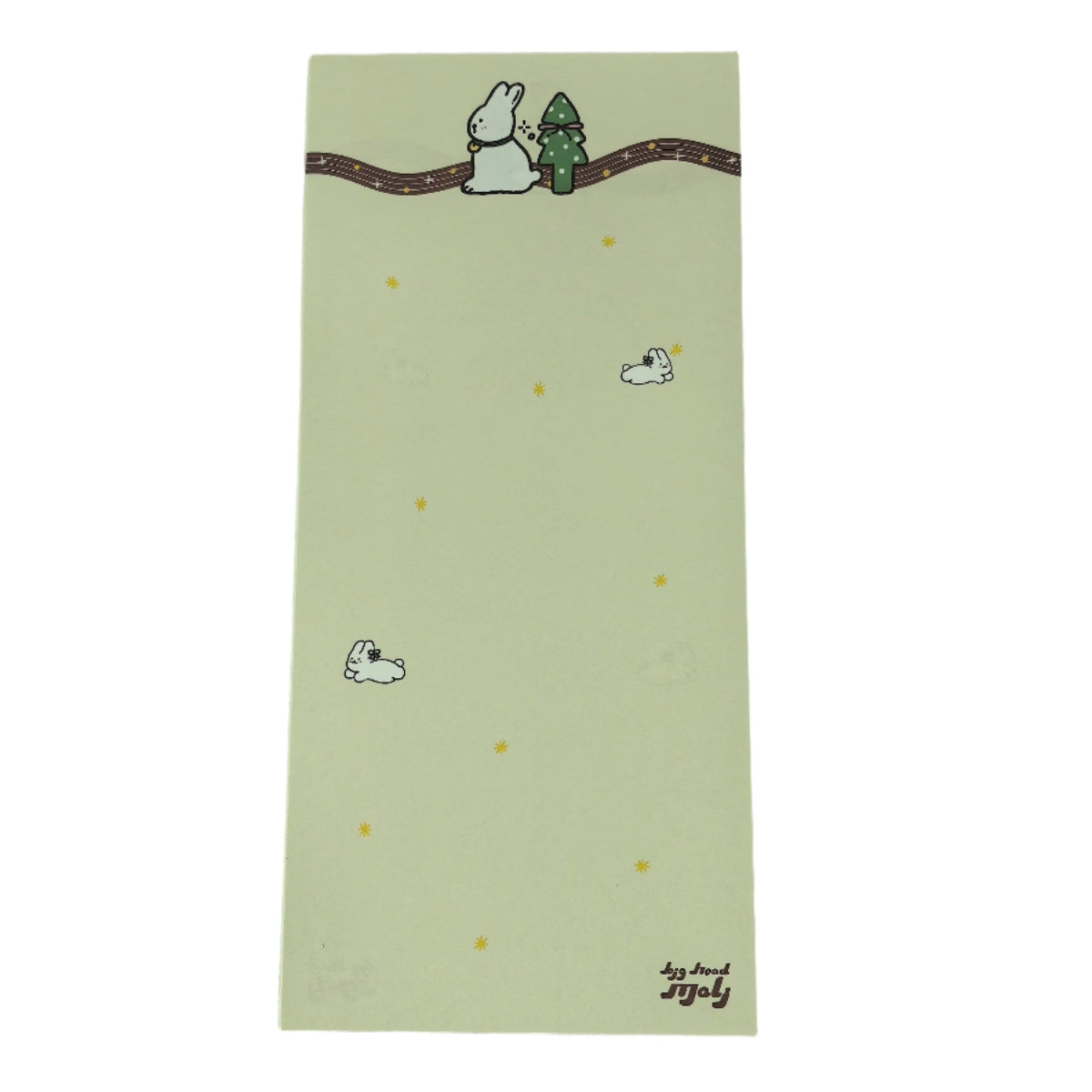 B7 Memo Pad 50'S Blank Notes - Starry Bunny