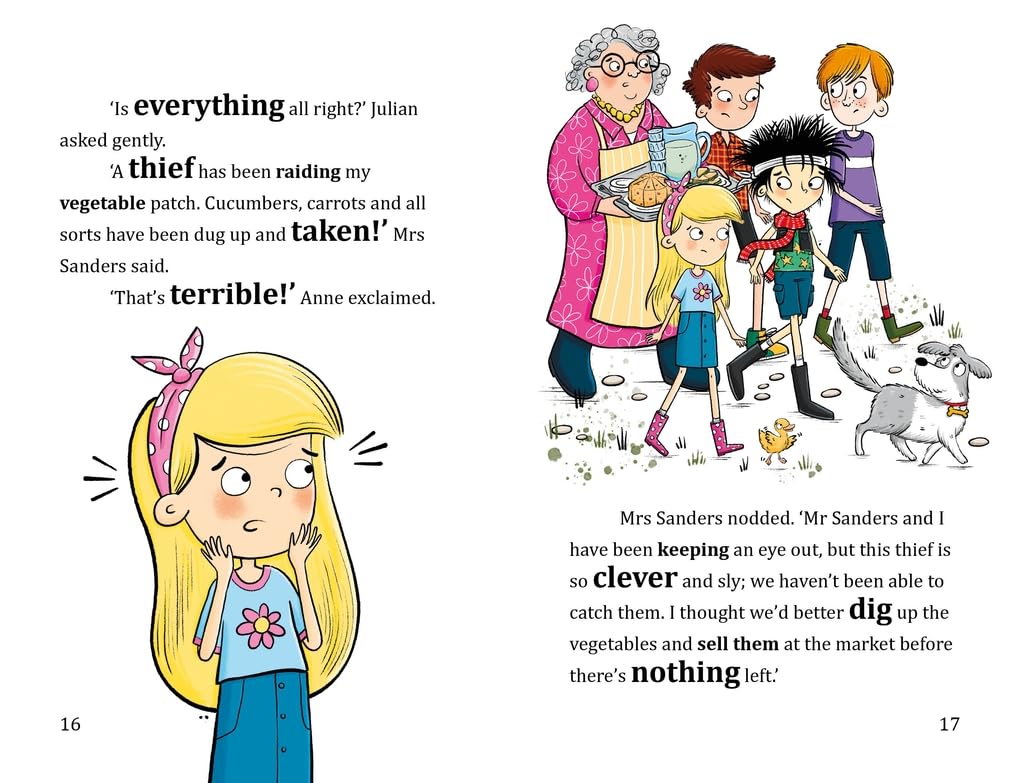 Hodder Childrens Books Famous Five Colour Short Stories Trouble at the Farm (Famous Five Short Stories). Paperback