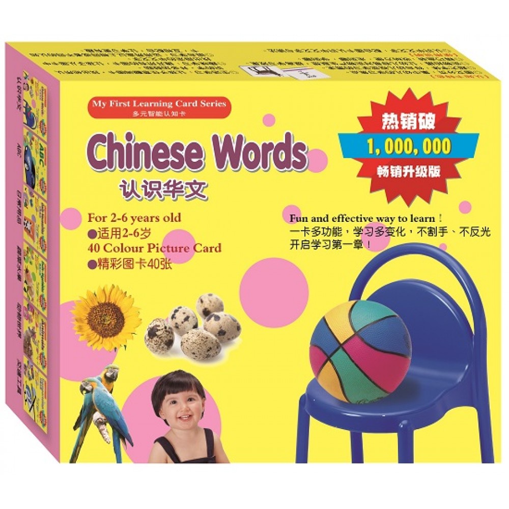 多元智能认知卡:认识华文