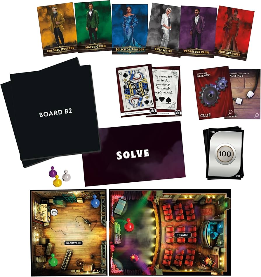Clue Escape: The Illusionist’s Club Board Game