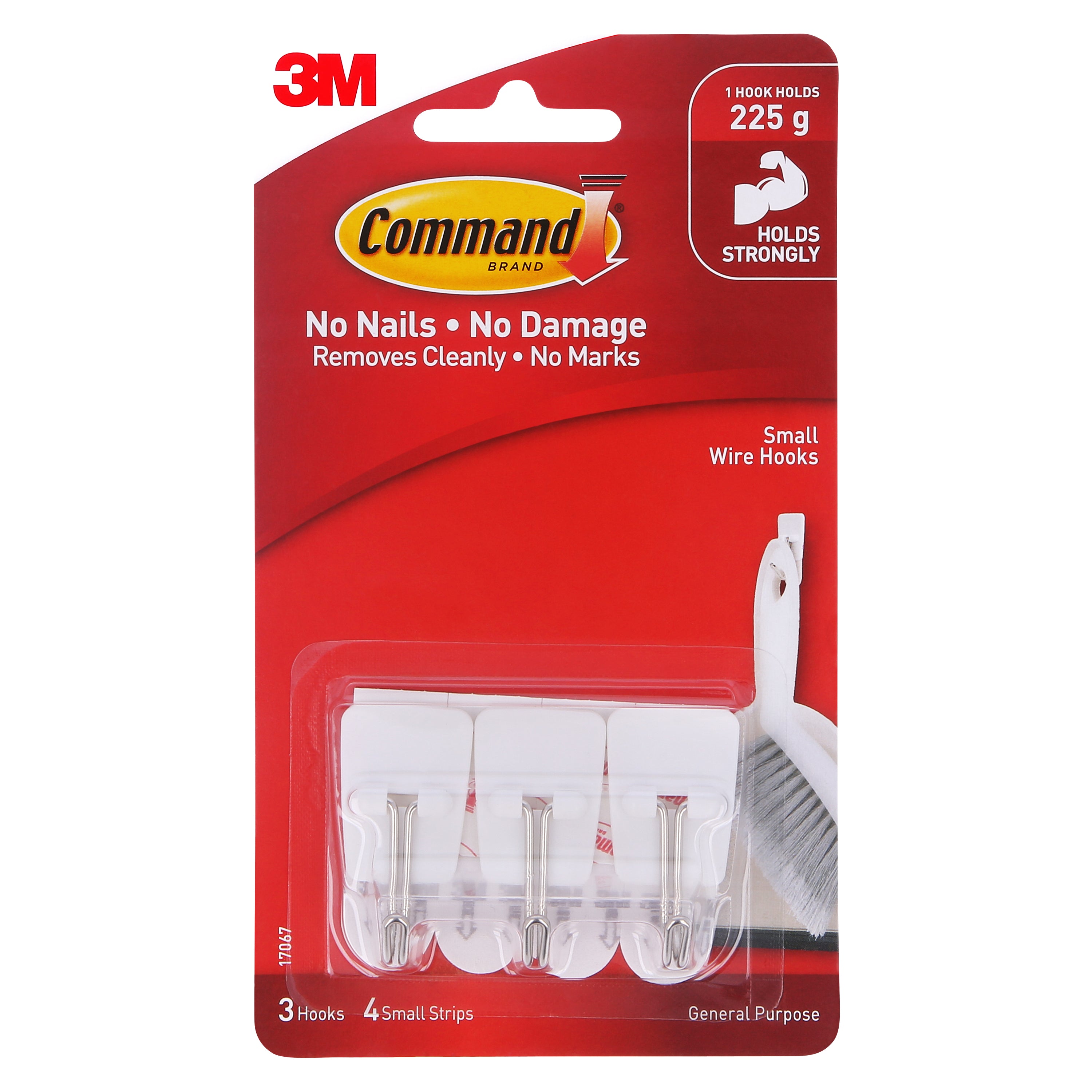 Command™ 17067anz Small Wire Hooks
