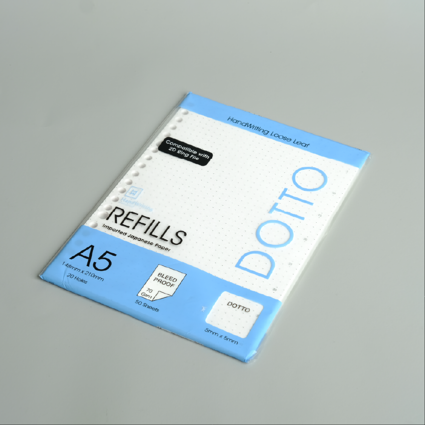 Hw Organiser Refill A5 Dotto 70g 50s