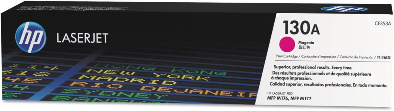 HP CF353A Original LaserJet Toner Cartridge, 130A Magenta