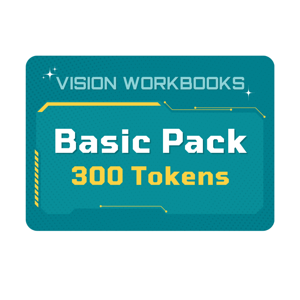 Vision Workbooks Starter Pack – Digital (300 Tokens)