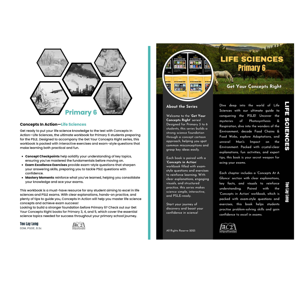 Primary 6 Science Bundle – Life Sciences (Get Your Concepts Right + Concepts In Action)