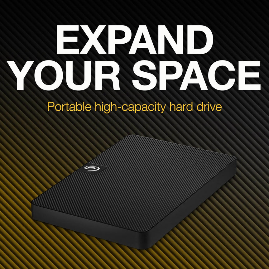 Seagate STKM1000400 Expansion Portable USB 3.0 External Hard Drive, 1TB,Black
