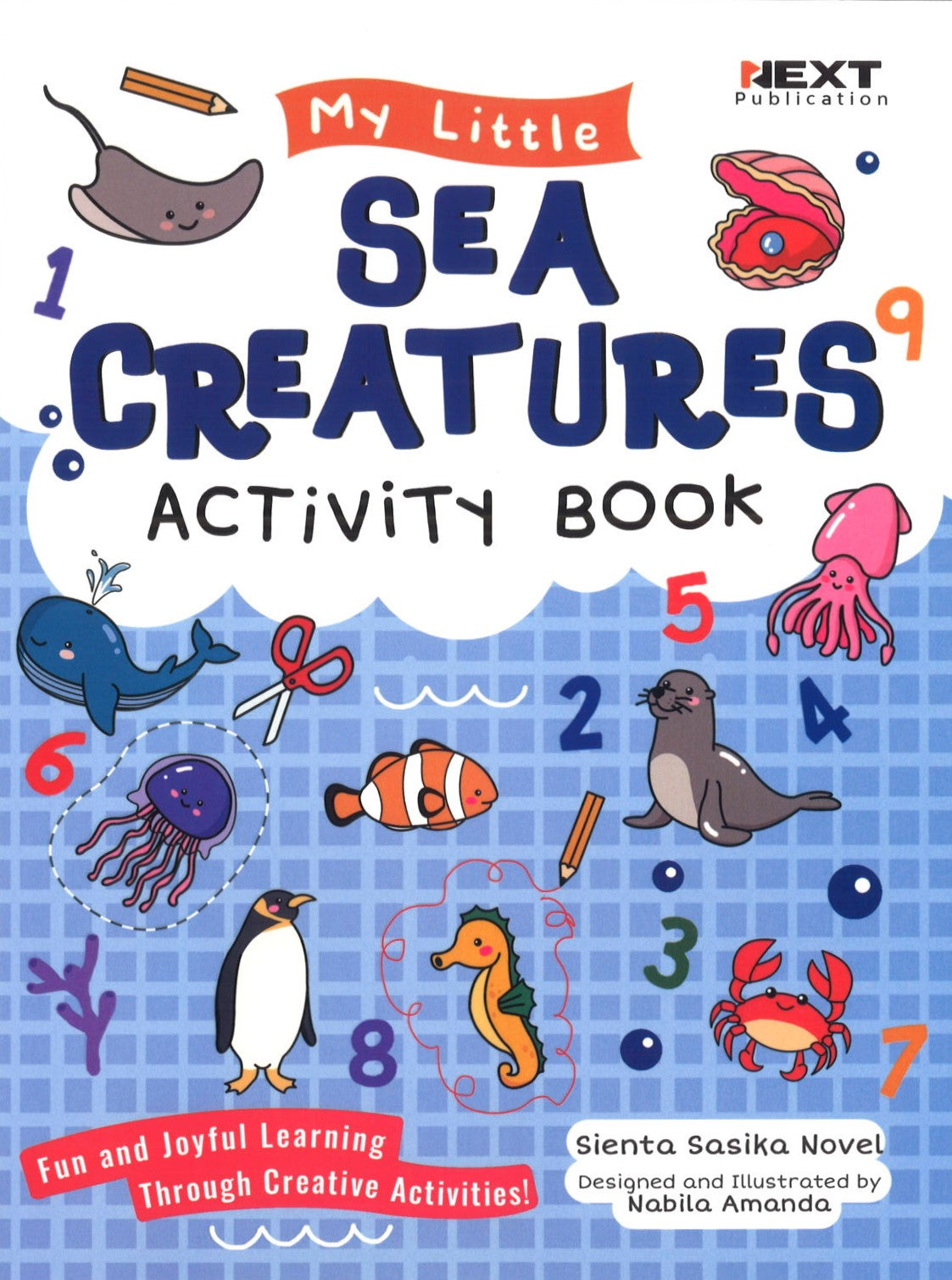 My Little Sea Creatures Activity Book