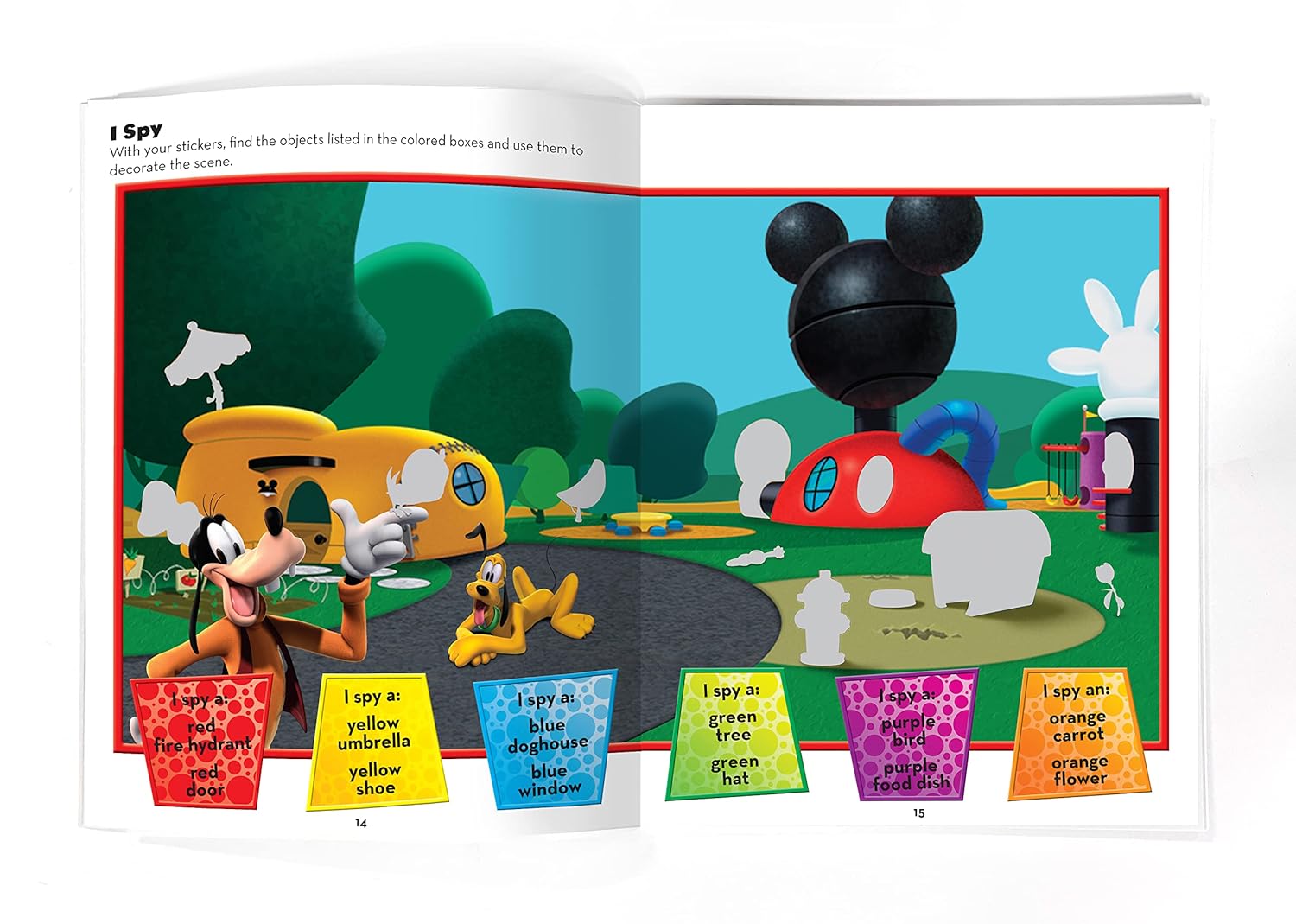 Disney Mickey Clubhouse Sticker Treasury