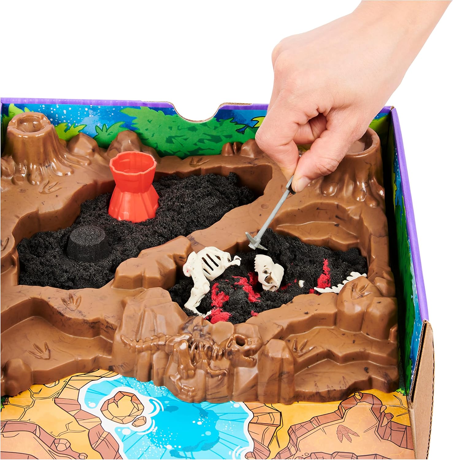 SPIN MASTER KINETIC SAND DINO DIG PLAYSET
