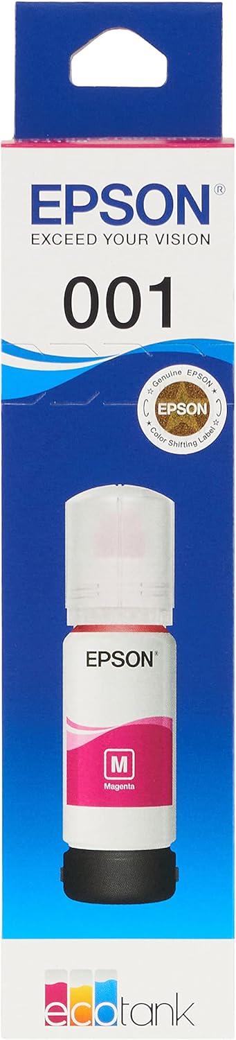 Epson 001 High Capacity Ink Bottle, 70ml, Magenta