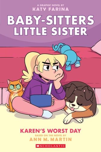Karen's Worst Day: A Graphic Novel (Baby-Sitters Little Sister #3) – Paperback