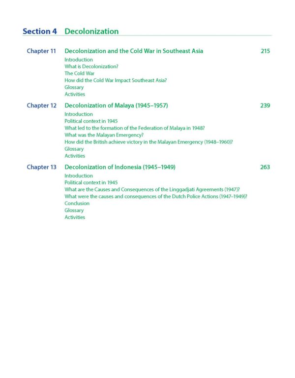 Living History: A History of China, India and Southeast Asia for Lower Secondary Book 3 – Colonialism and Nationalism in Modern Southeast Asia