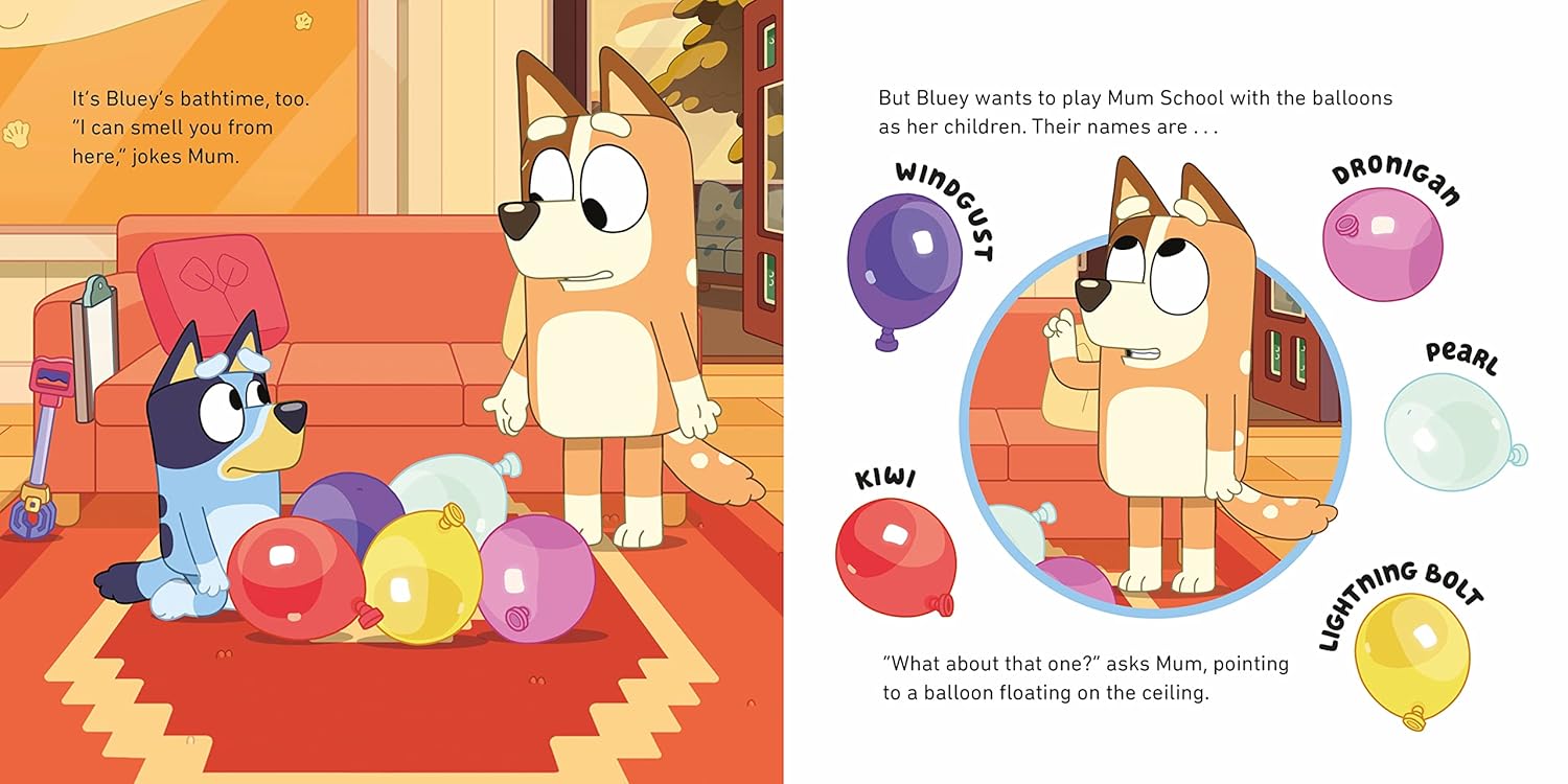 Bluey Mum School Picture Book (Paperback – Picture Book)