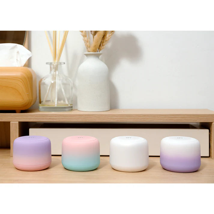 Alpha & Delta Play Mini Bluetooth 5.1 Speaker Blue/Pink