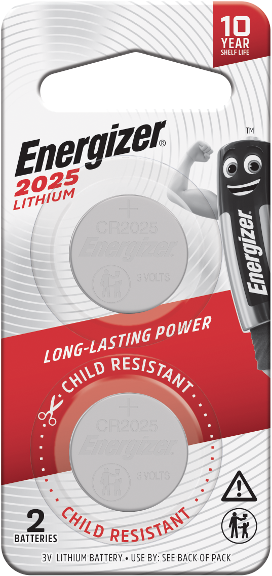 Energizer Lithium Coin CR2025BP2