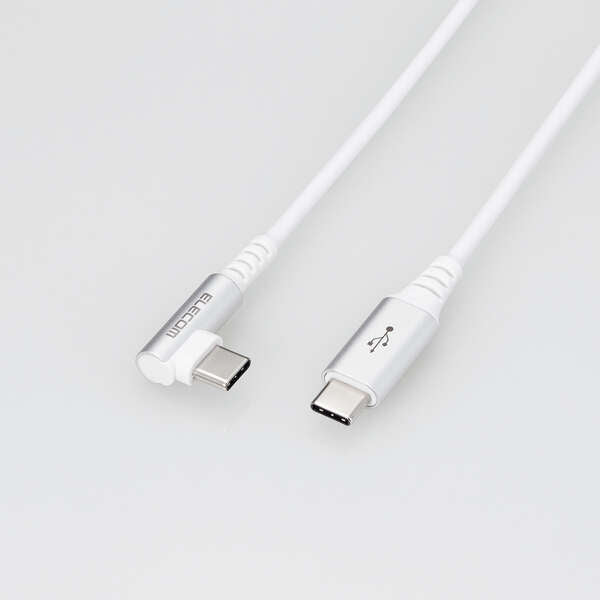 Elecom Type-C Cable with L-Type Connector 1.2m
