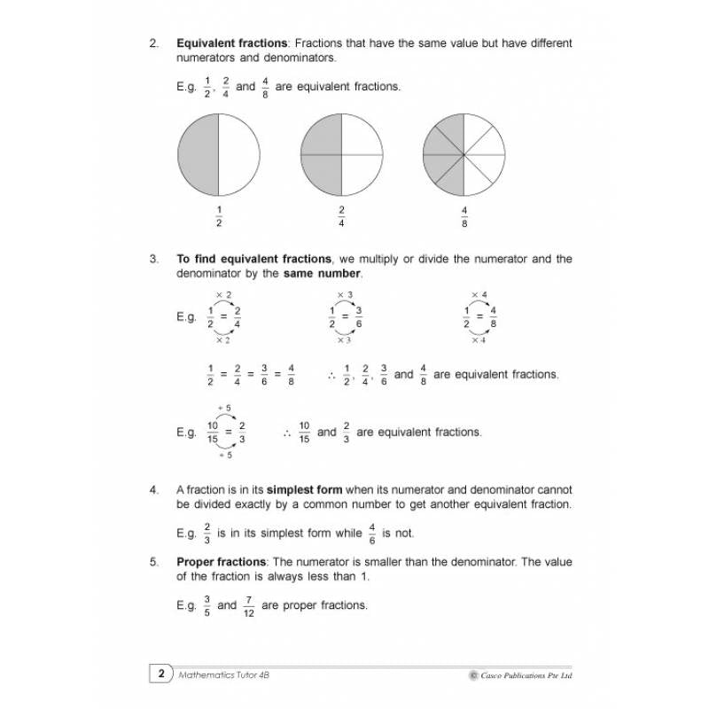 Primary Four Mathematics Tutor 4B (Volume 1)