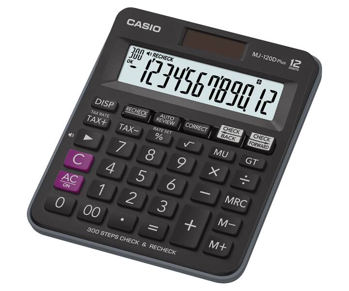 Casio MJ-120D Plus 12-Digits Calculator