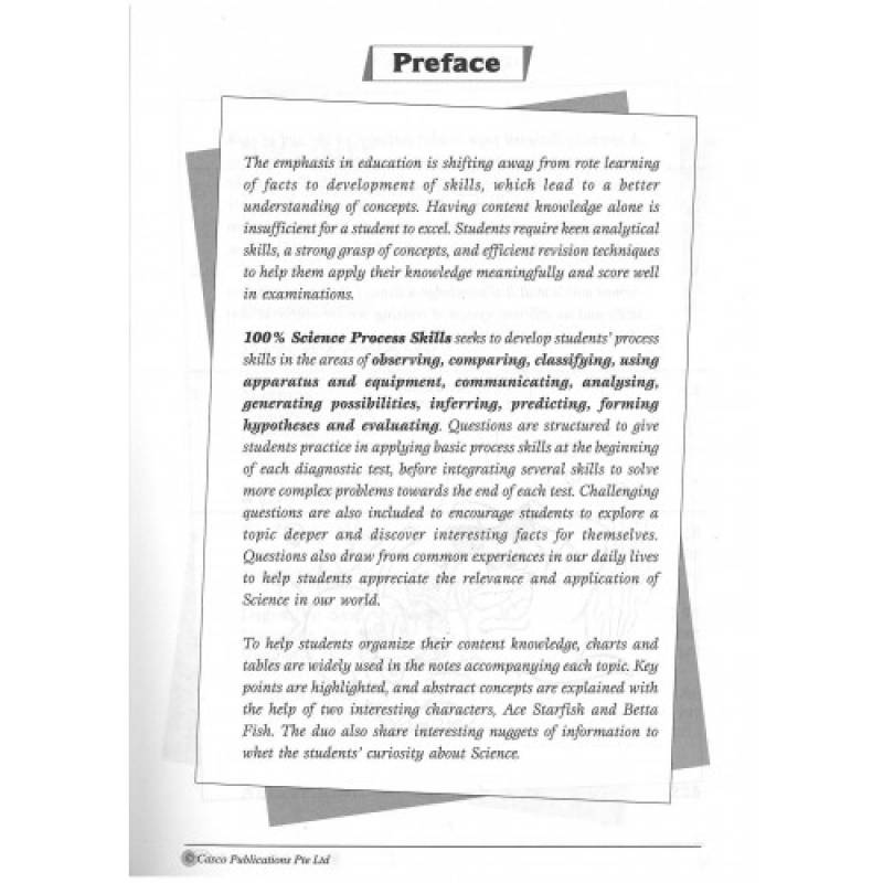 100% Science Process Skills Book 2 Primary 6