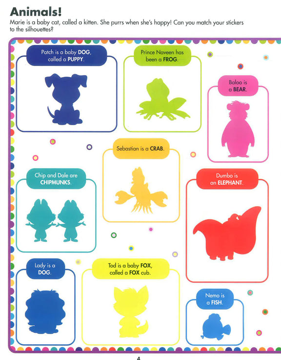 Disney Baby Sticker Book Treasury