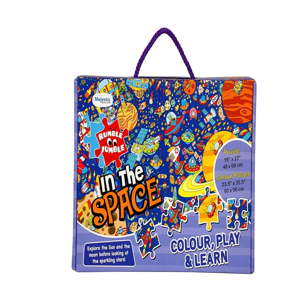MAJESTIC BOOK CLUB Rumble Jumble In The Space (70pcs)