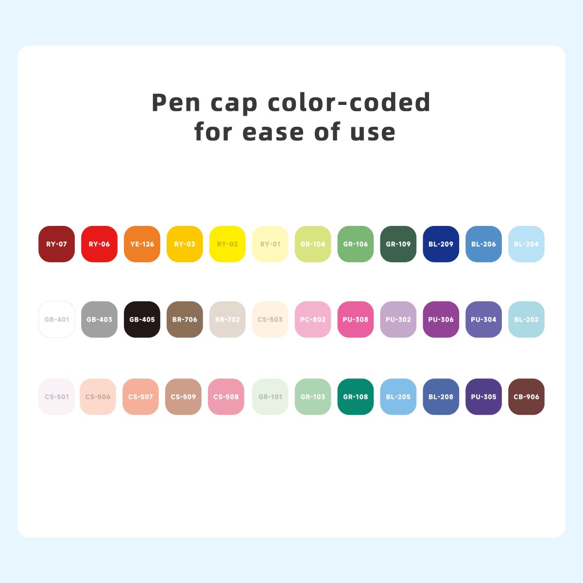 Acrylic Marker 36 Col/Box M72023