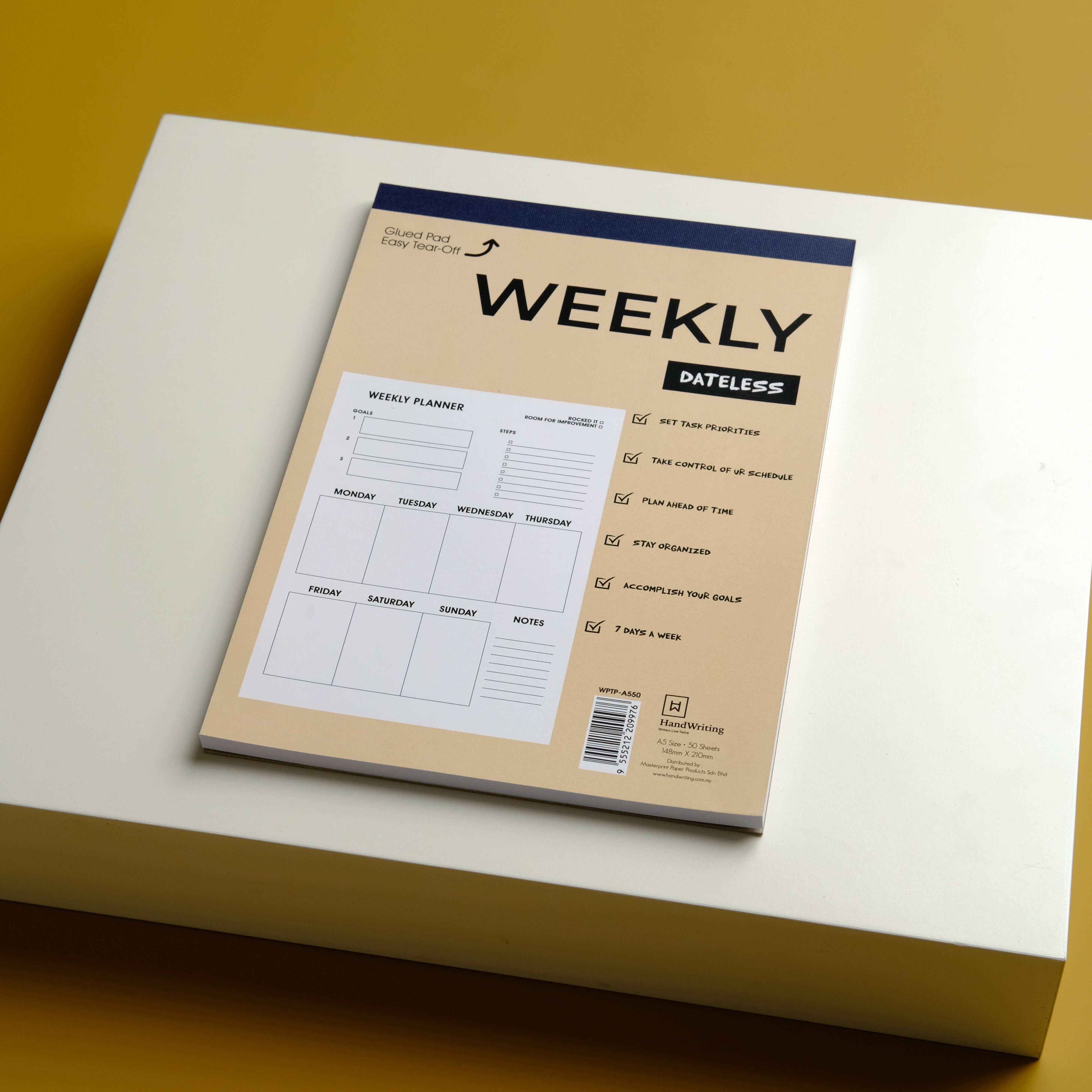 Hw Planner Pad (weekly) A5/80g Wptp-a550