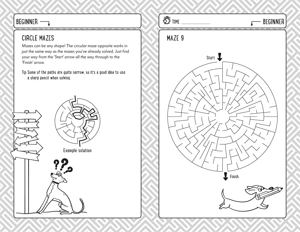 Mazes for Clever Kids®: More Than 100 Puzzles To Boost Your Brainpower (Buster Brain Games) (Paperback)