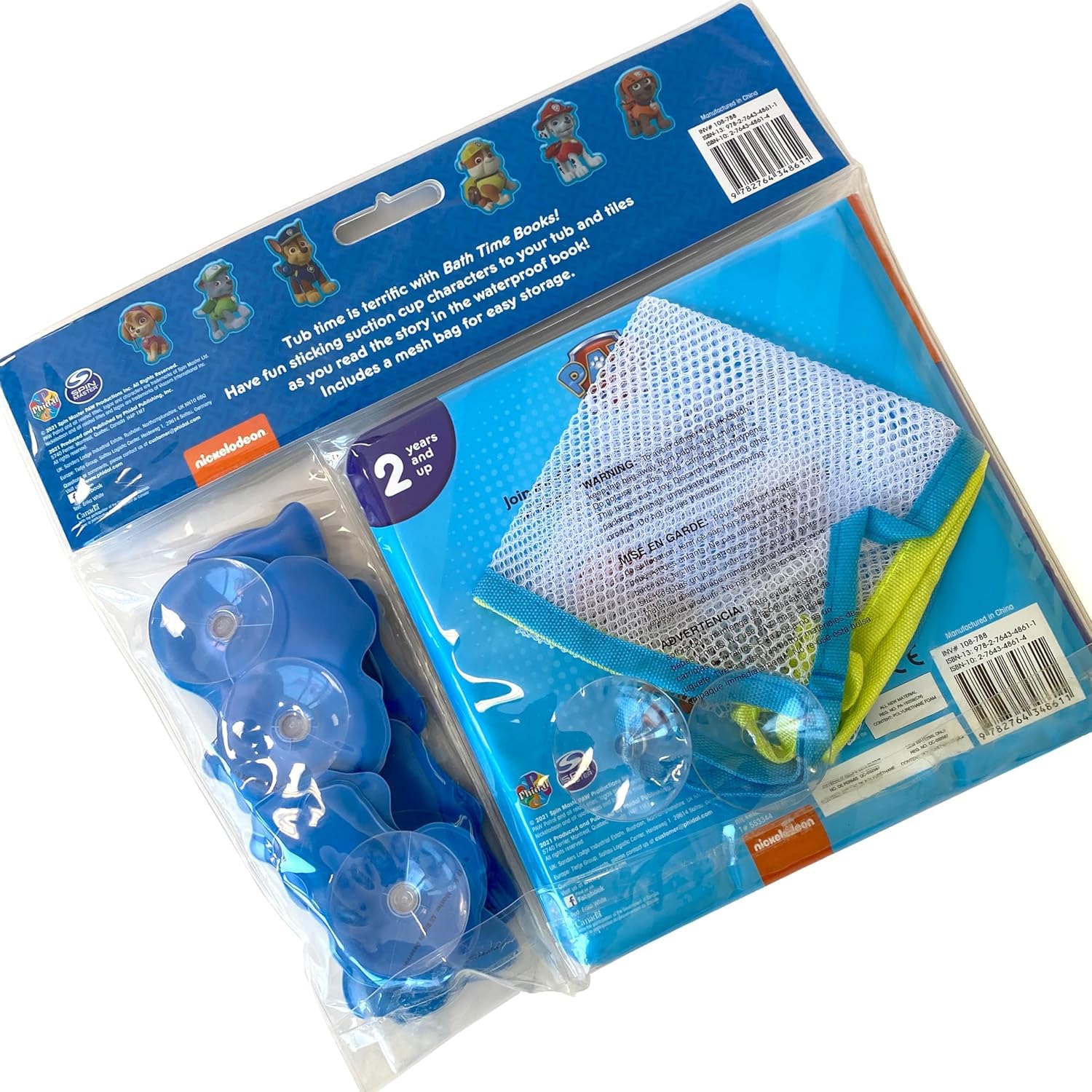 Bath Time Books: Nick Paw Patrol (Polybag Edition) – Bath Book