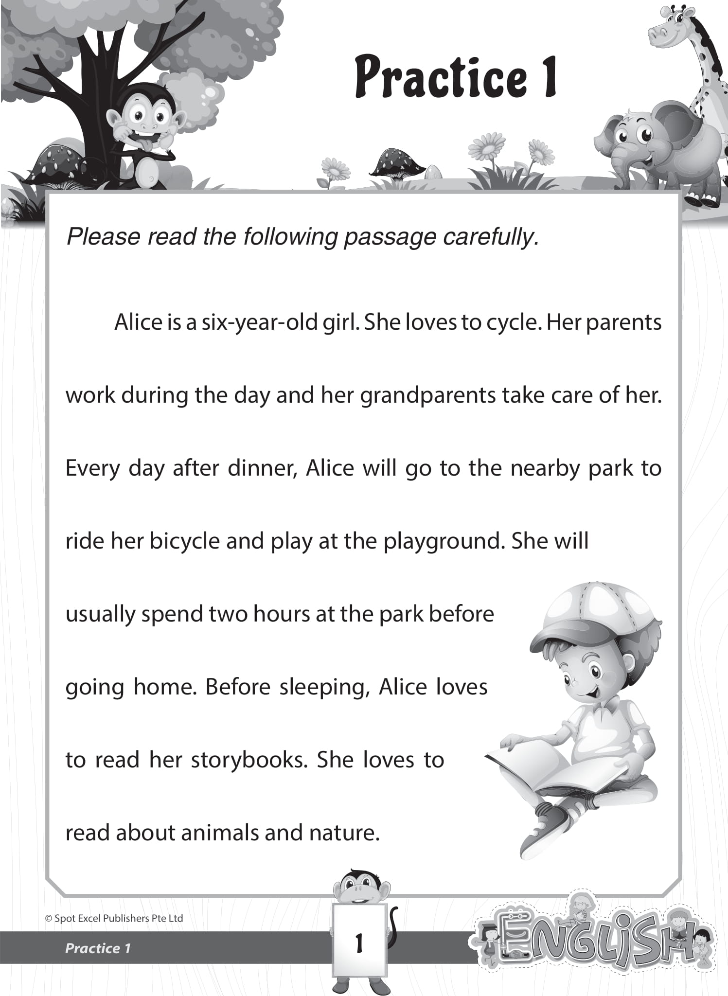 Kindergarten 2 - Challenging English Practices 